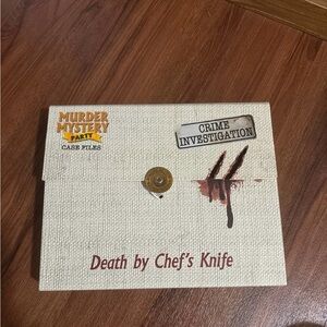 Murder Mystery Party Game Box